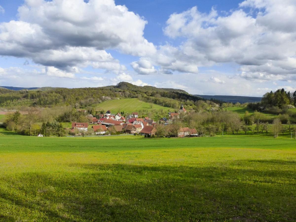 Gemuetliche Fewo Am Huelfensberg Und Dem Gruenen Band Doringsdorf Ngoại thất bức ảnh